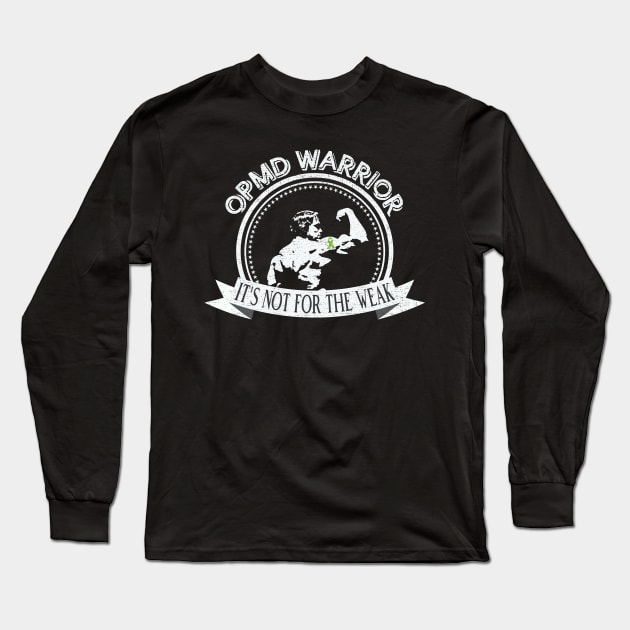 Oculopharyngeal Muscular Dystrophy OPMD Warrior - Awareness Long Sleeve T-Shirt by Mr_tee